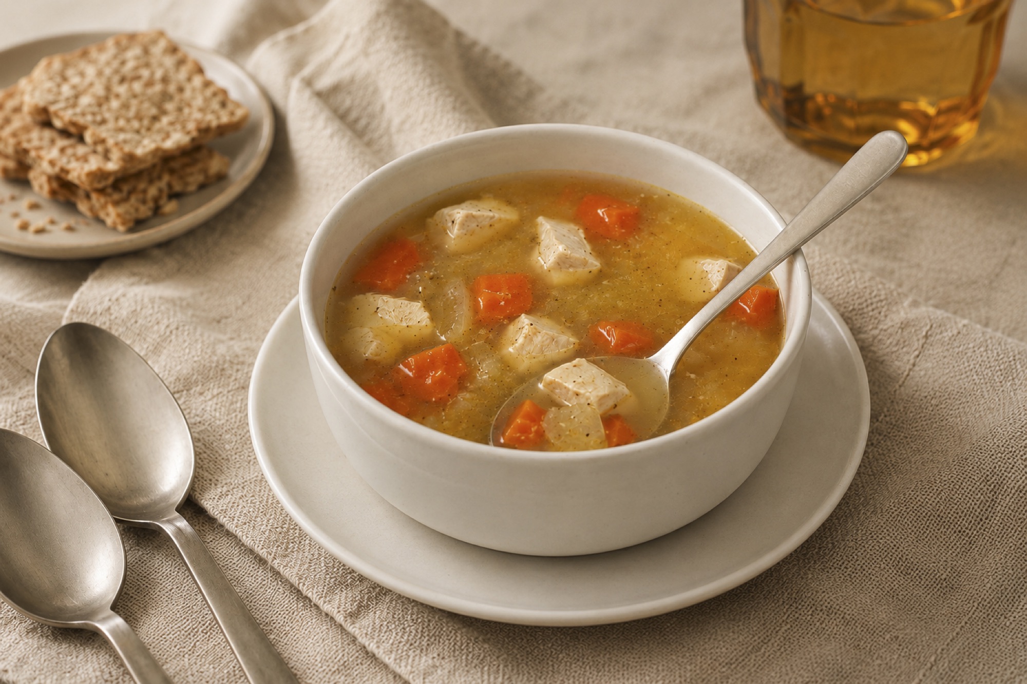 Classic Chicken Vegetable Soup — New York soup restaurant | Souprema, Park Slope Brooklyn Classic Chicken Vegetable Soup — New York soup restaurant | Souprema, Park Slope Brooklyn