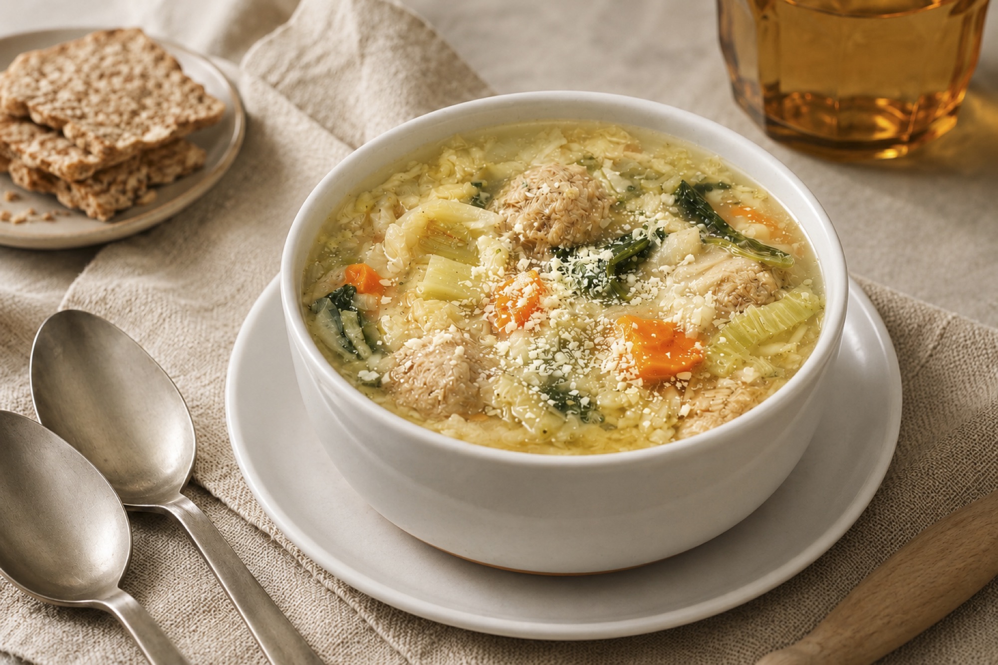 Italian Wedding Soup — New York soup restaurant | Souprema, Park Slope Brooklyn